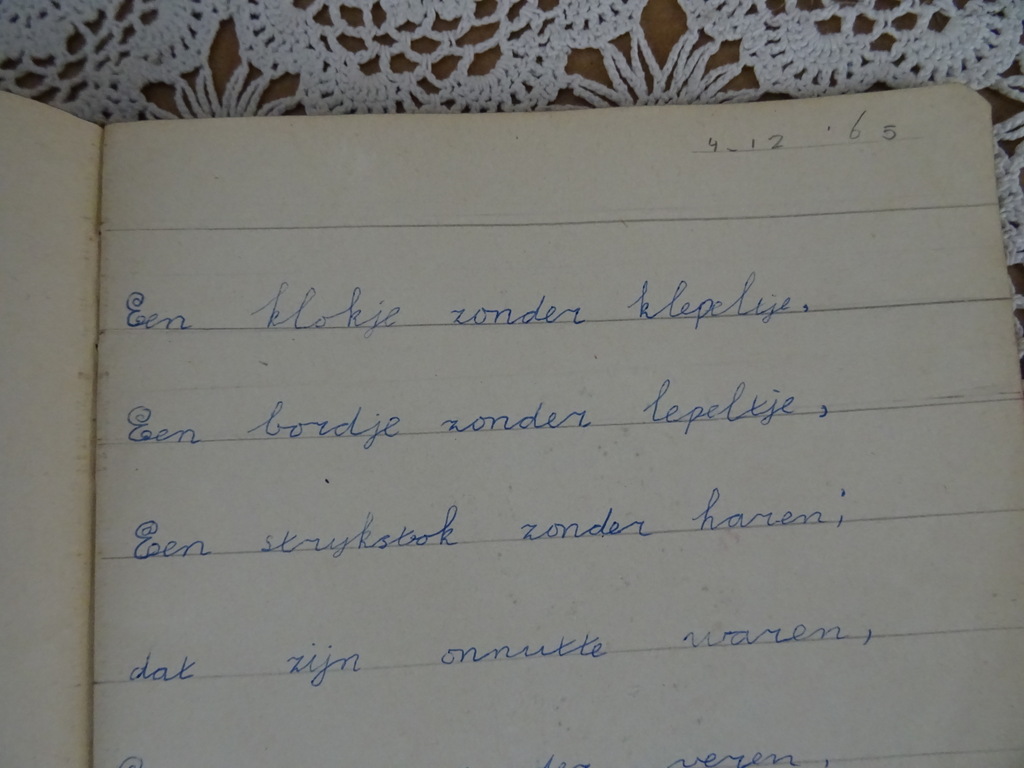 Antiek poesiealbum uit 1940 - Afbeelding 42
