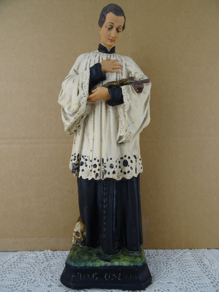 Antiek beeld Aloysius van Gonzaga