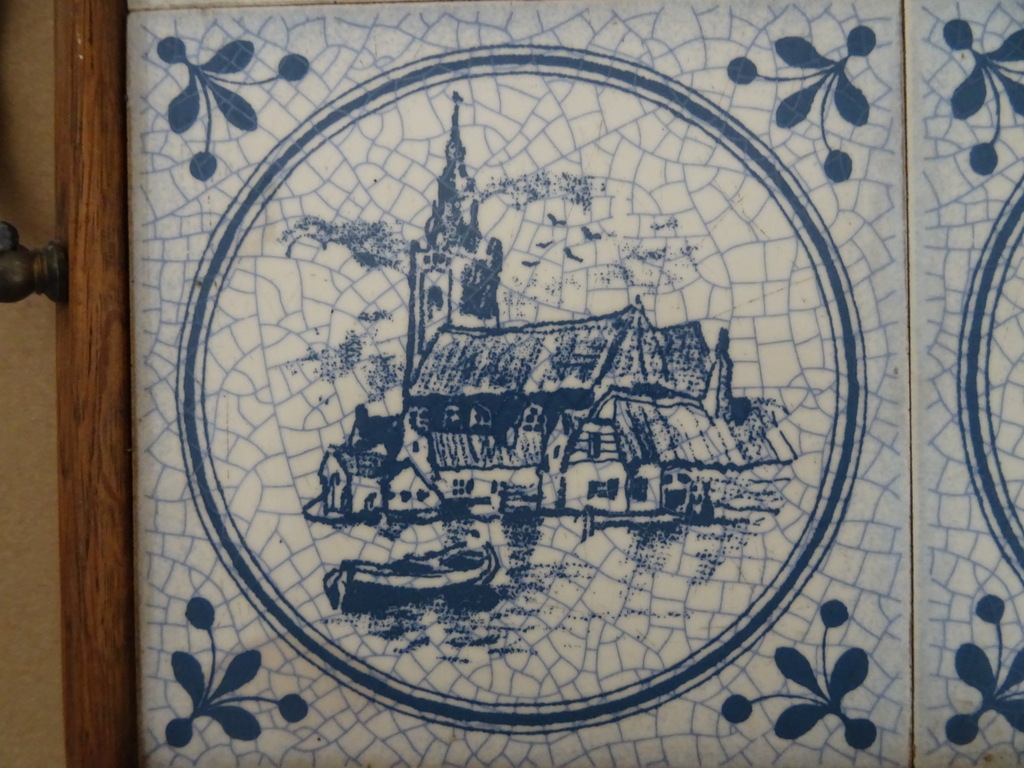 Delfts blauw dienblad met tegels - Afbeelding 7