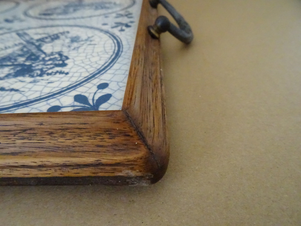 Delfts blauw dienblad met tegels - Afbeelding 14