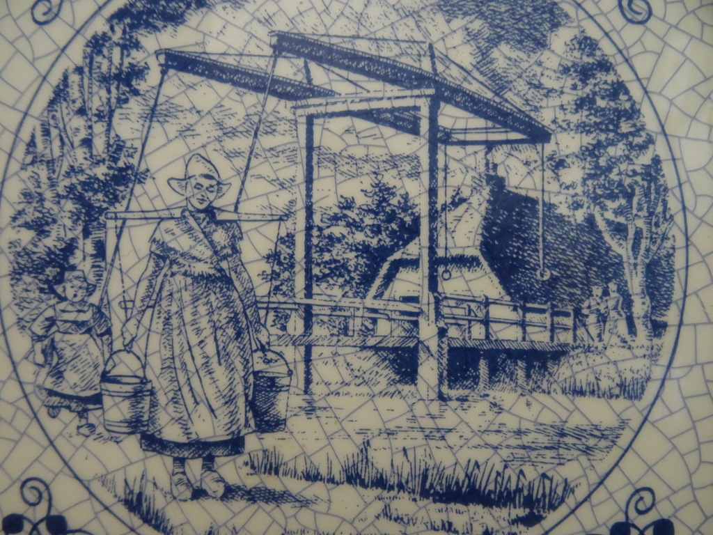Delfts blauw dienblad met tegels - Afbeelding 20