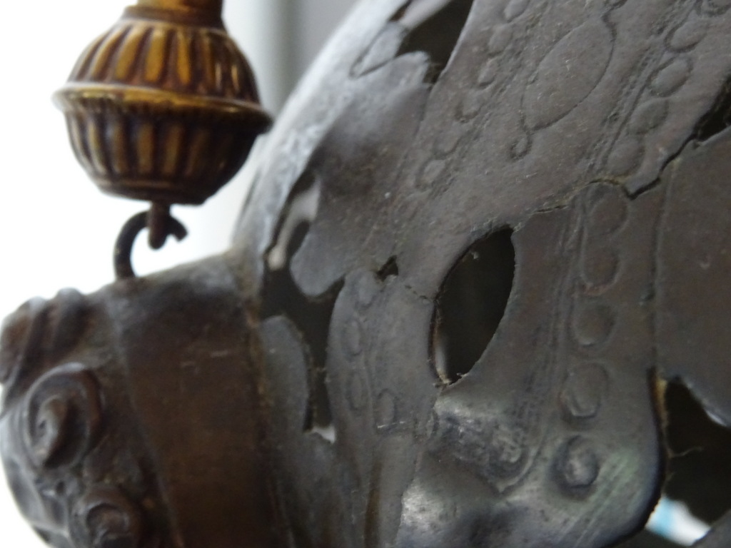 18e-Eeuwse koperen godslamp - Afbeelding 60