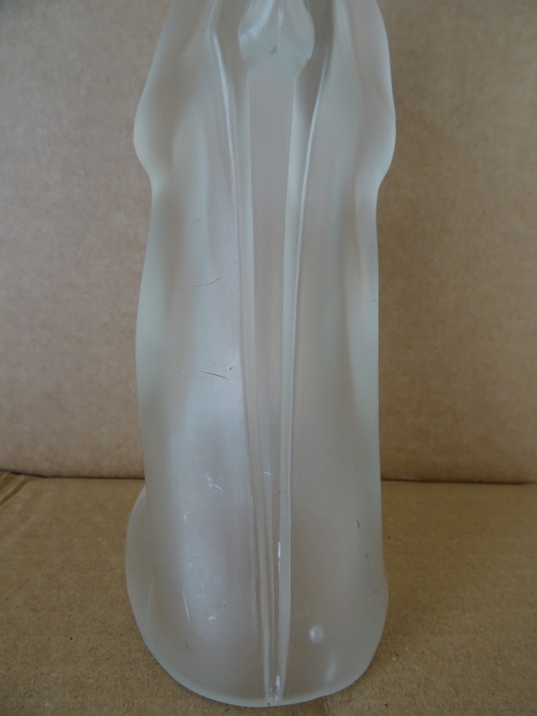 Vintage glazen Mariabeeld 20.5 cm - Afbeelding 4
