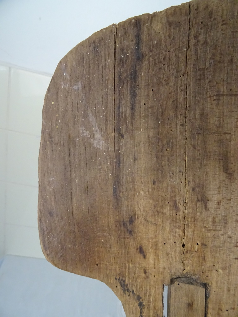 Antieke houten ovenschep bakker 164 cm - Afbeelding 3