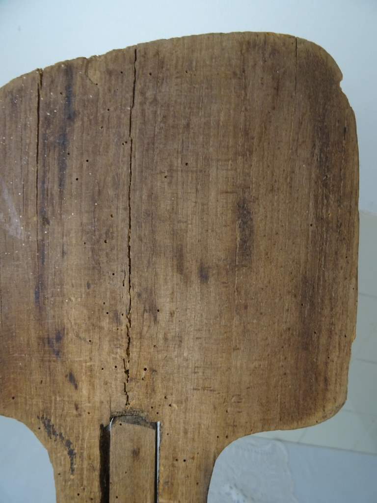 Antieke houten ovenschep bakker 164 cm - Afbeelding 4