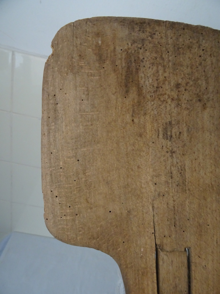 Antieke houten ovenschep bakker 164 cm - Afbeelding 7
