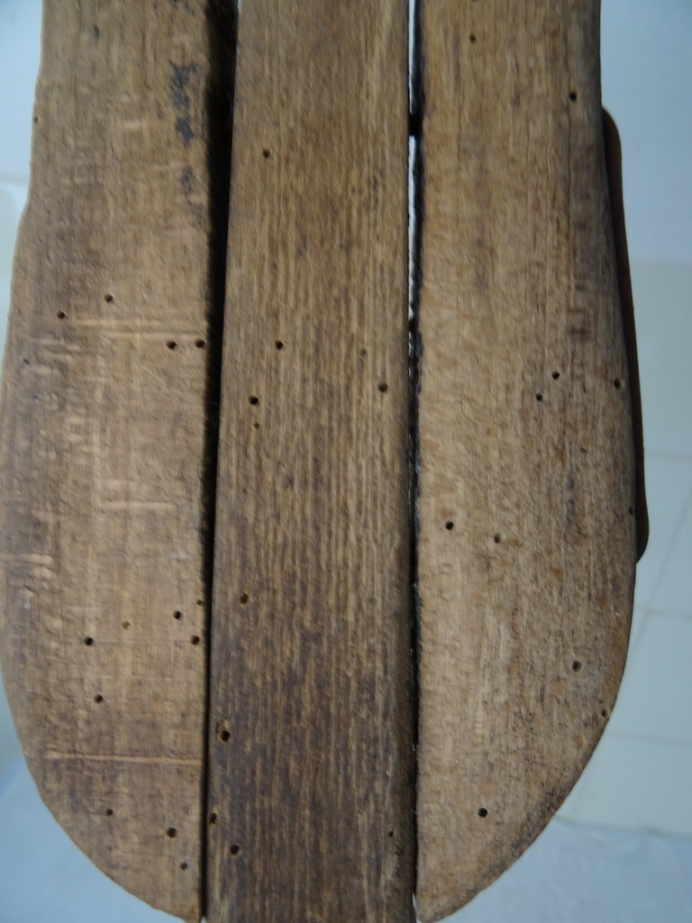 Antieke houten ovenschep bakker 164 cm - Afbeelding 18
