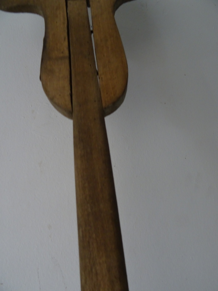 Antieke houten ovenschep bakker 164 cm - Afbeelding 23