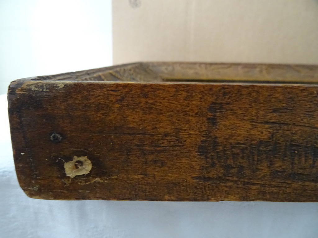 Antiek schilderij geschilderd achter glas Jezus Antiek schilderij geschilderd achter glas Jezus