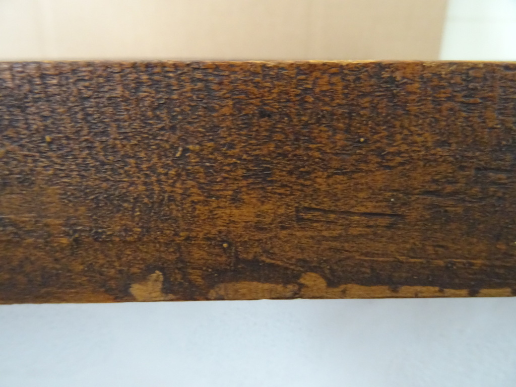 Antiek schilderij geschilderd achter glas Jezus Antiek schilderij geschilderd achter glas Jezus