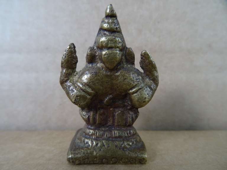 Bronzen Beeldje Ganesha 5 cm