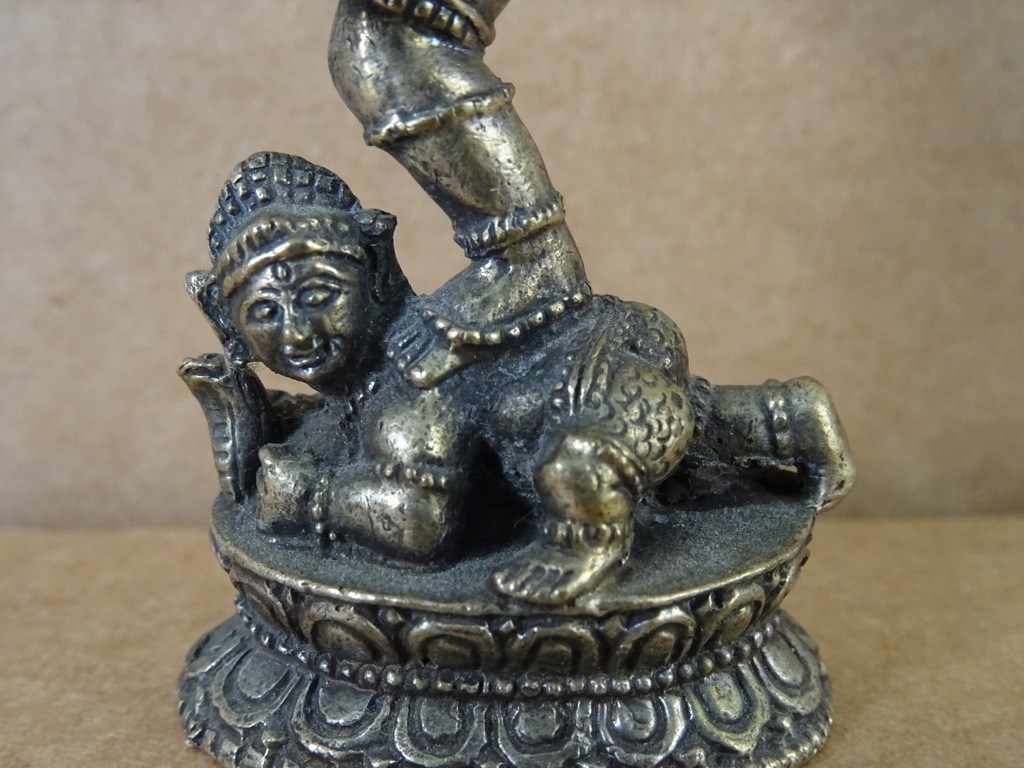 Beeldje Shiva Nataraja 7.3 cm - Afbeelding 4