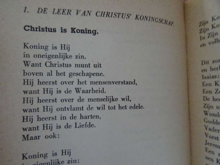 Gods plan nu Christus koning volgens Pius XI