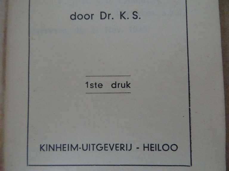 De zonzijden van de crisis door Dr. K.S.