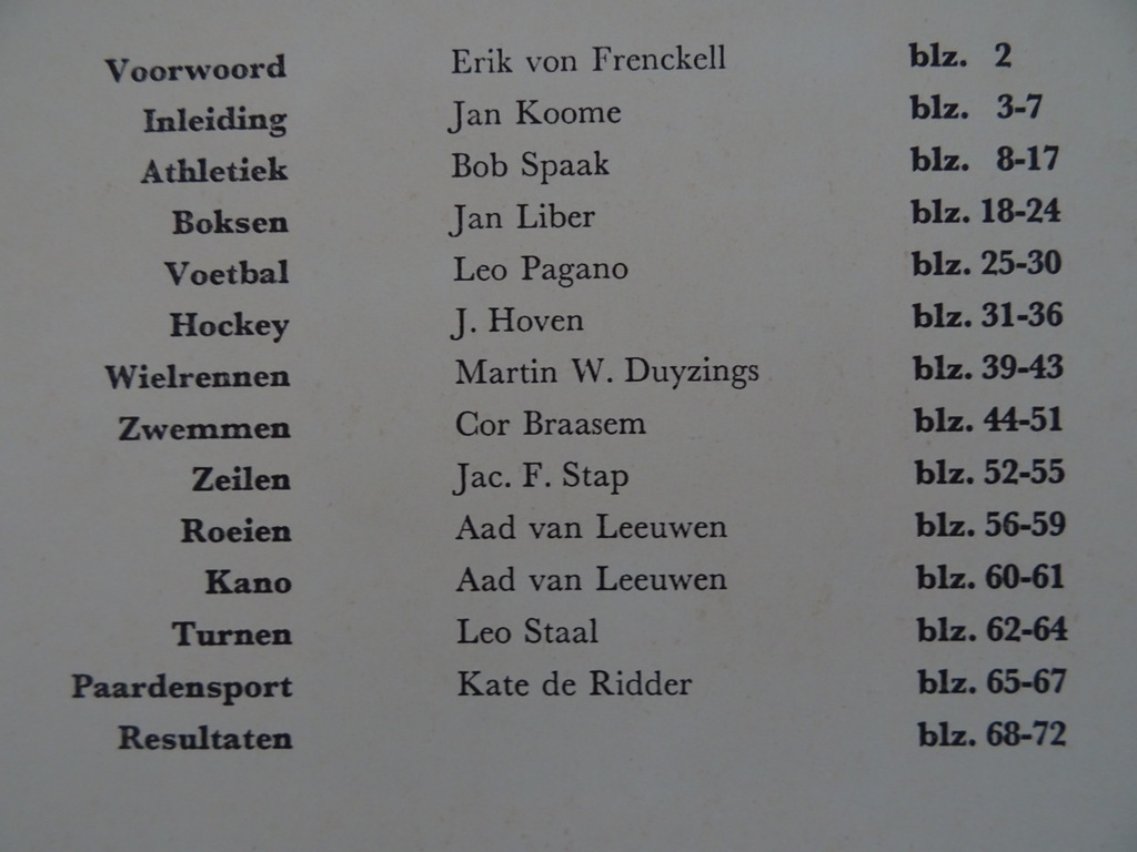 Olympische Spelen 1952 plakboek - Afbeelding 5