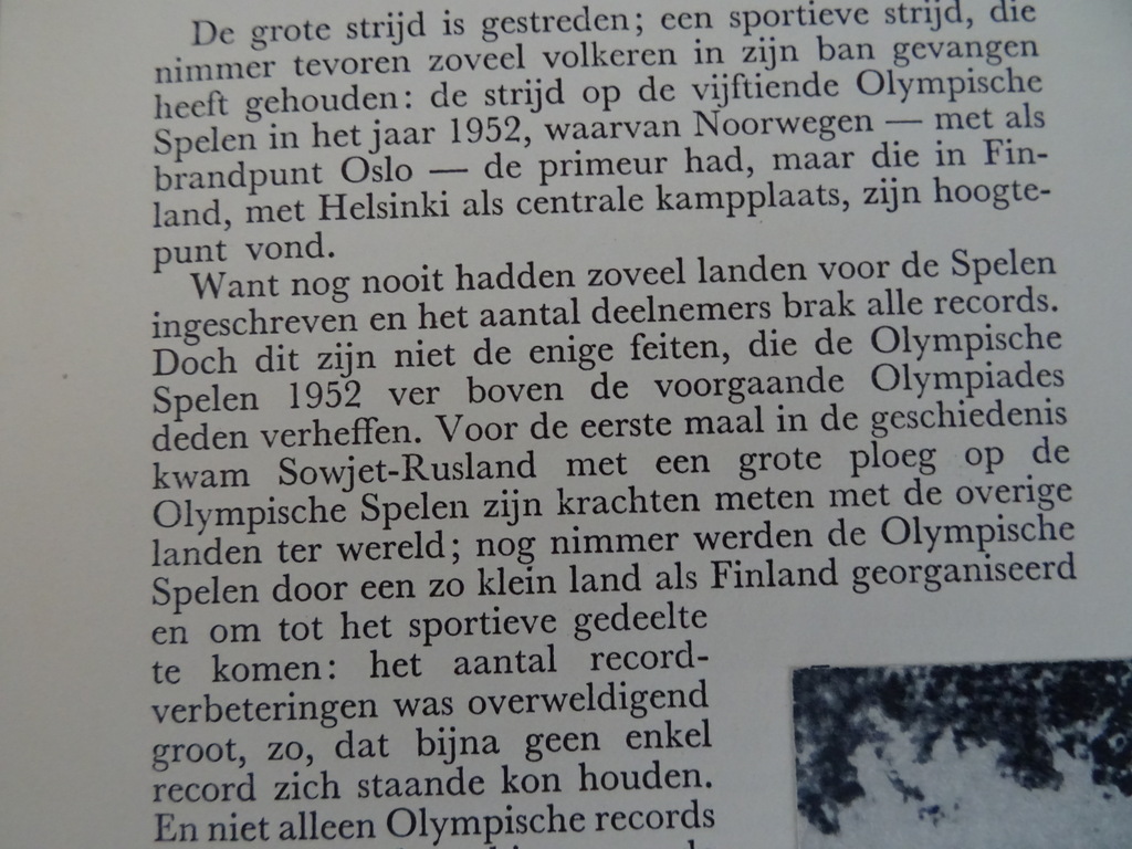 Olympische Spelen 1952 plakboek - Afbeelding 8