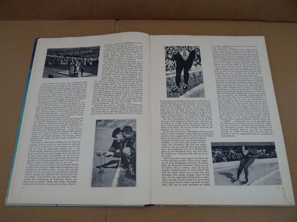 Olympische Spelen 1952 plakboek - Afbeelding 11