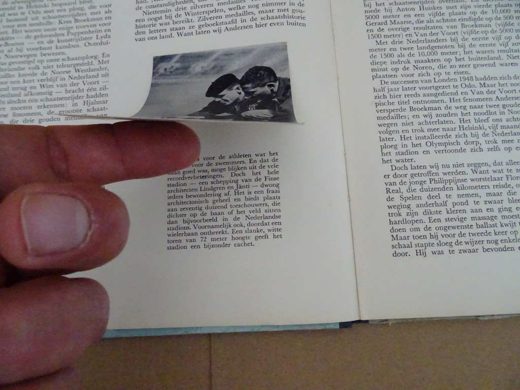 Olympische Spelen 1952 plakboek - Afbeelding 13