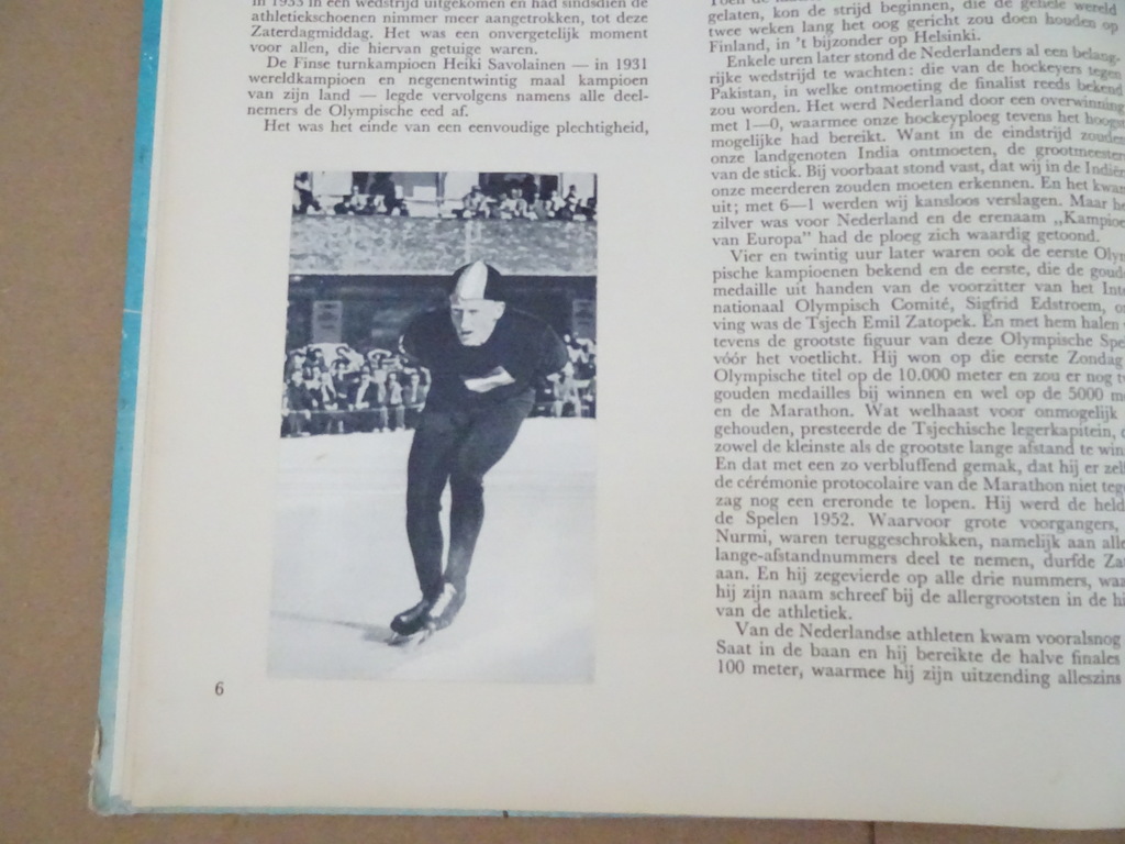 Olympische Spelen 1952 plakboek - Afbeelding 16