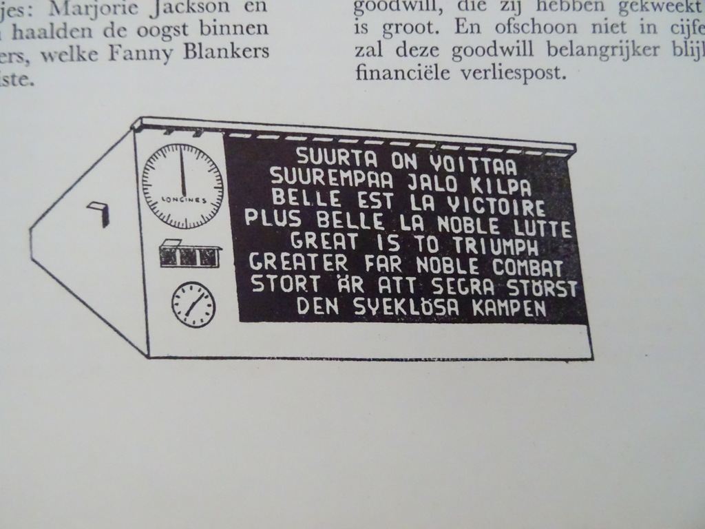 Olympische Spelen 1952 plakboek - Afbeelding 17