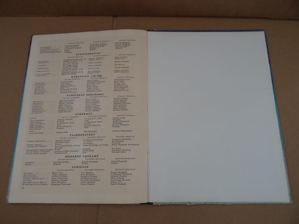 Olympische Spelen 1952 plakboek - Afbeelding 25