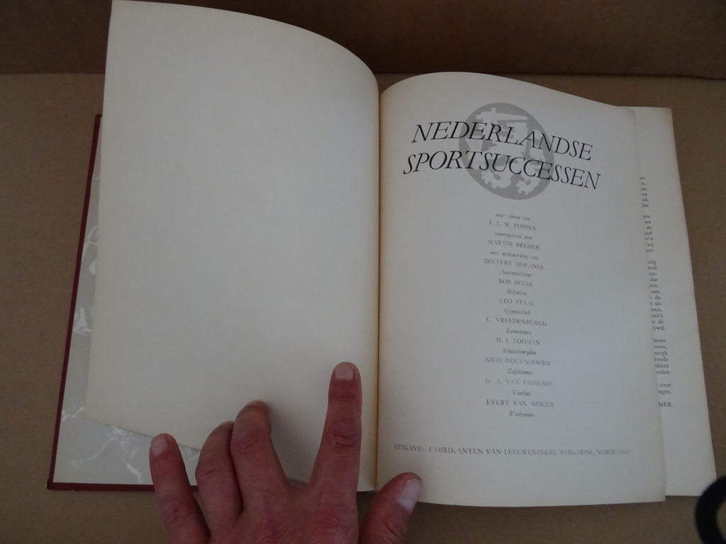 Nederlandse sport successen plakboek Nederlandse sport successen plakboek
