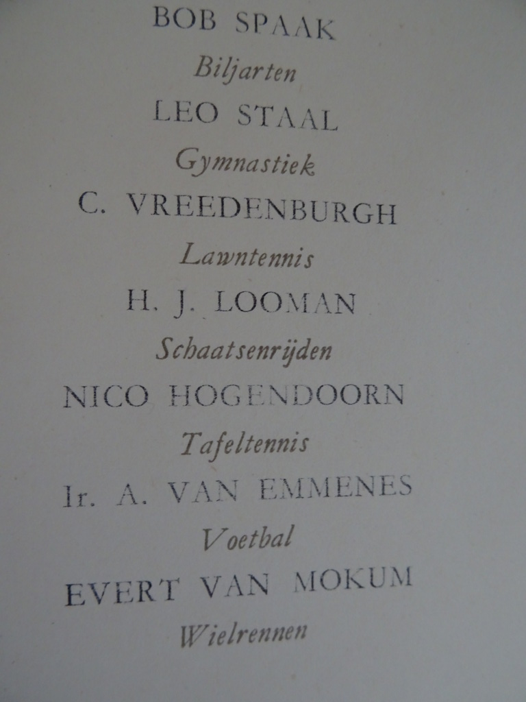 Nederlandse sport successen plakboek Nederlandse sport successen plakboek