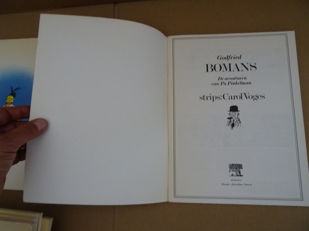 Godfried Bomans De avonturen van Pa Pinkelman - Curiosa en Kunst.nl