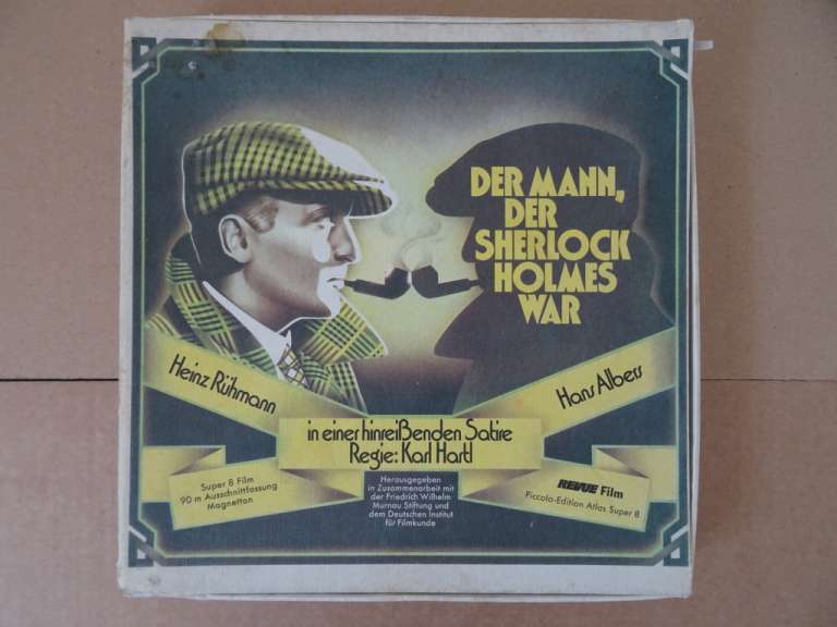 Vintage Super 8 film Der mann, der Sherlock Holmes war