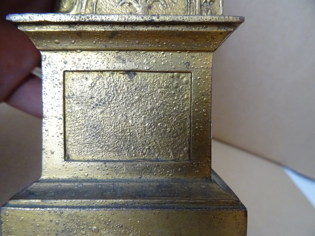 Antiek bronzen beeldje Petrus - Afbeelding 6