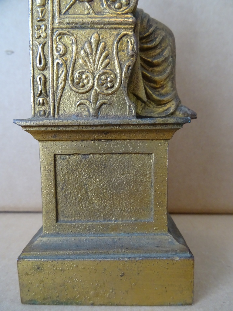 Antiek bronzen beeldje Petrus - Afbeelding 13