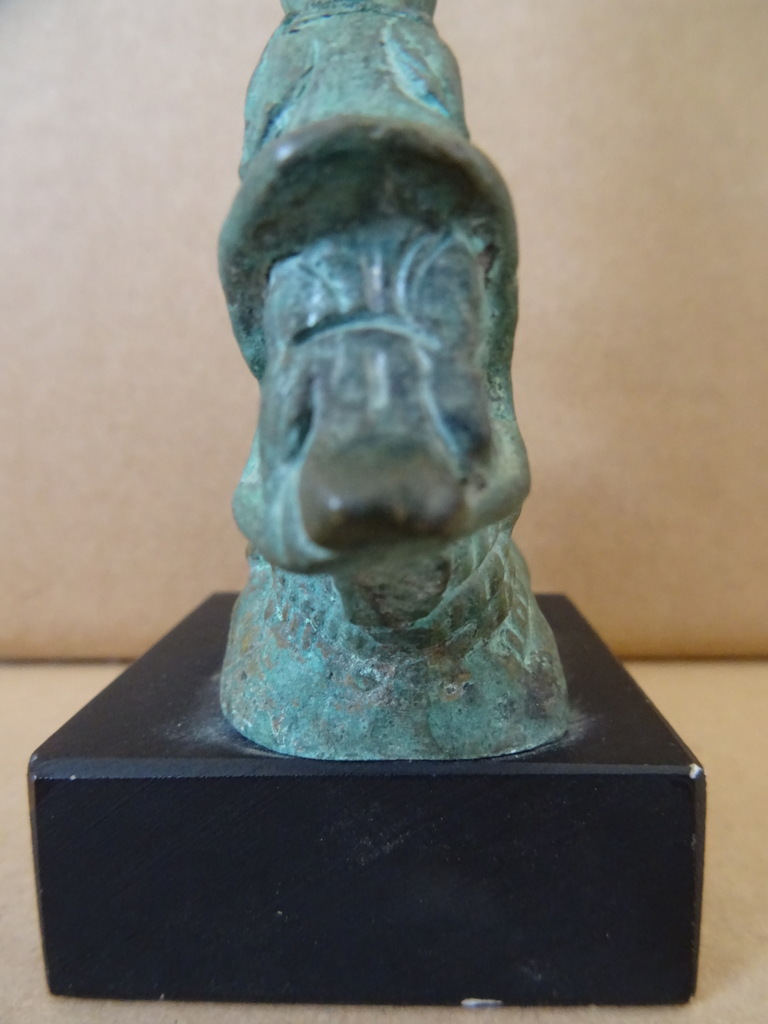 Bronzen beeldje man met draak - Afbeelding 10