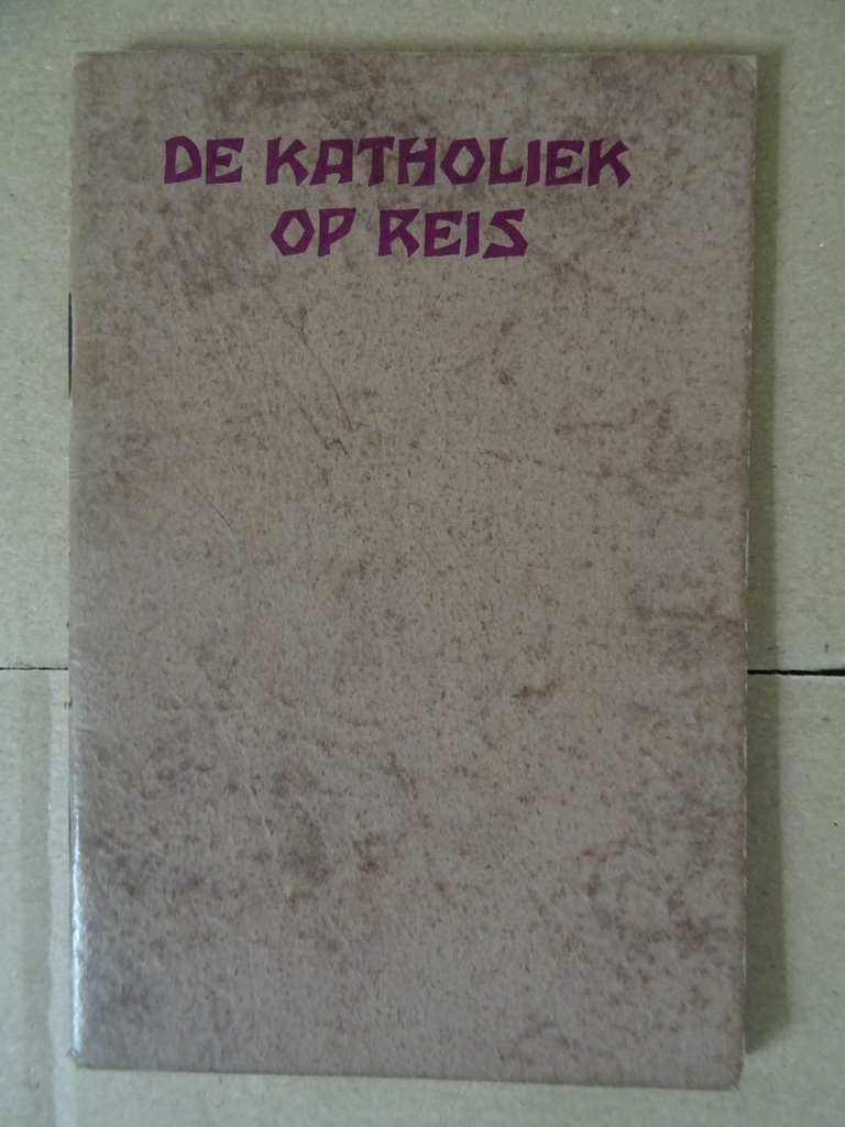 Antiek boekje De katholiek op reis