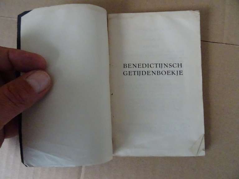 Benedictijnsch getijdenboekje