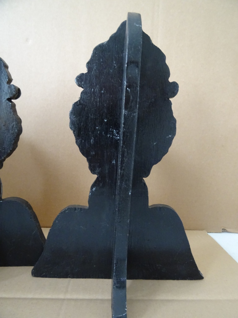 Antieke houten panelen met engel - Afbeelding 15