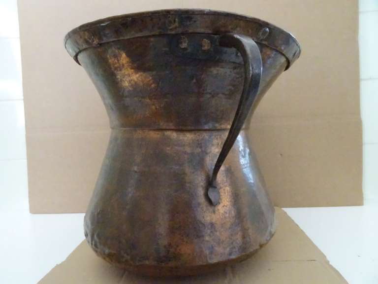 Antieke bronzen grape 1750-1800