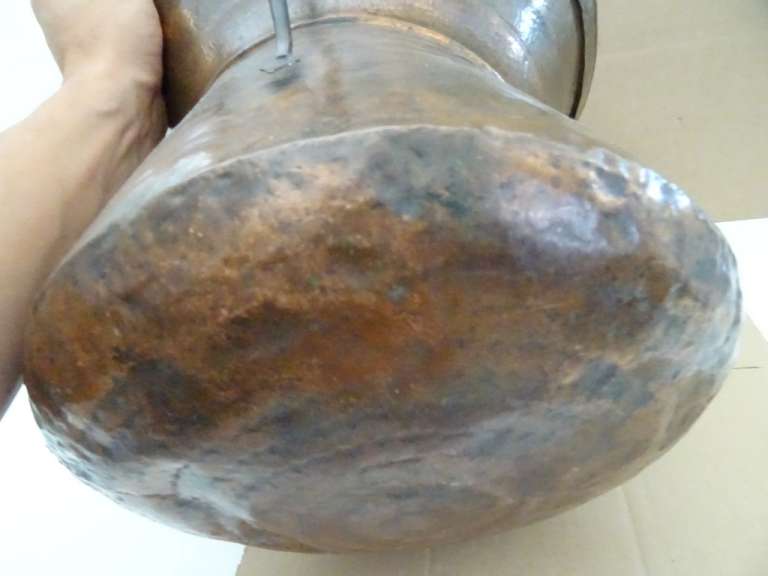 Antieke bronzen grape 1750-1800