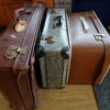 Collectie vintage koffers