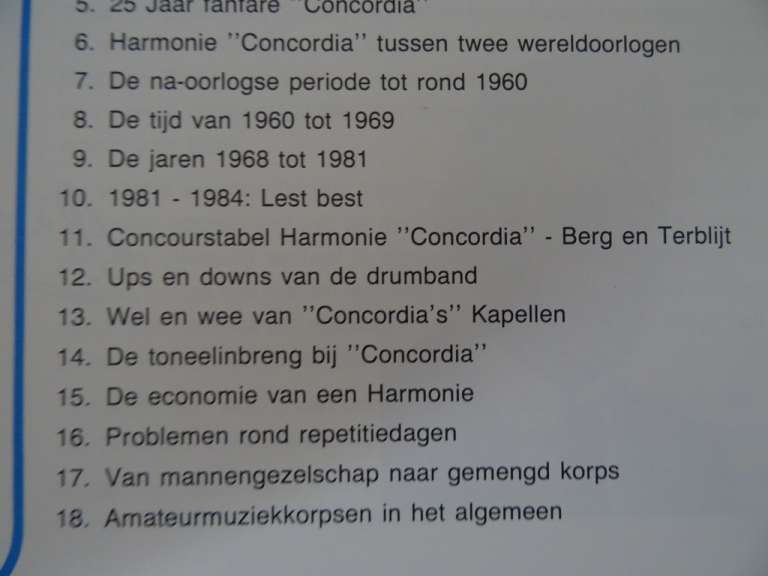 Harmonie Concordia 100 jaar