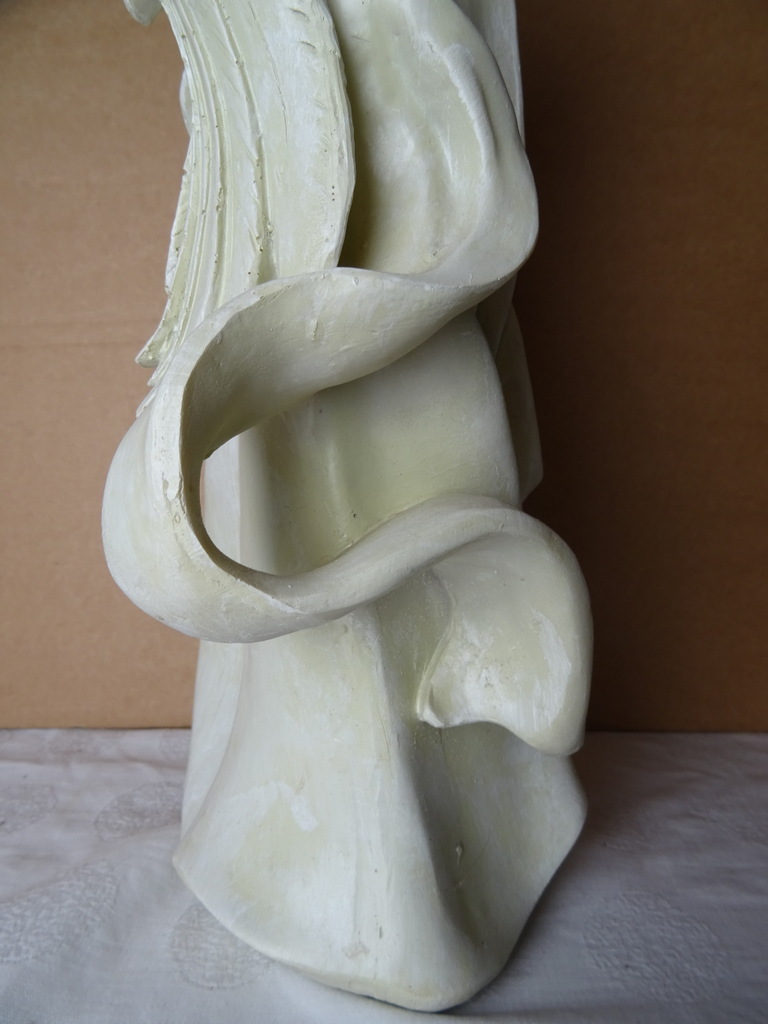 Vintage beeld engel 42 cm - Afbeelding 19