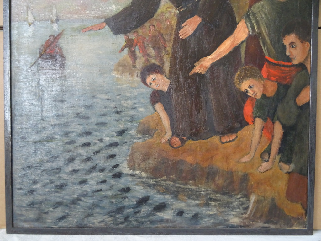 Groot schilderij Heilige Franciscus - Afbeelding 3