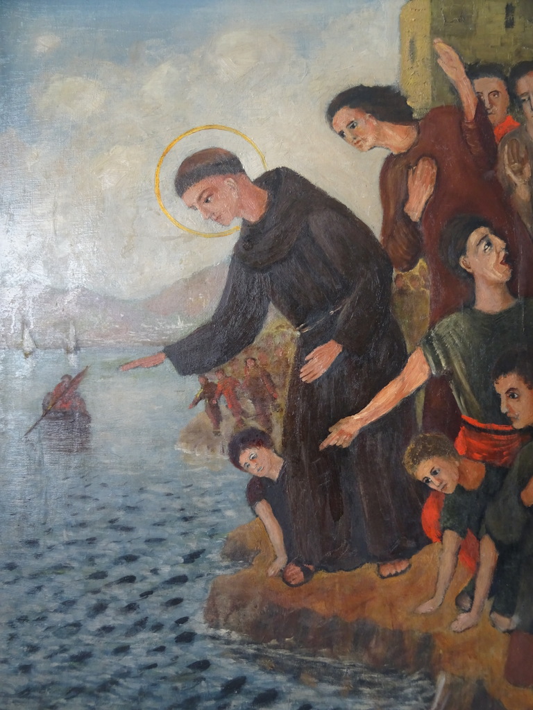 Groot schilderij Heilige Franciscus - Afbeelding 4