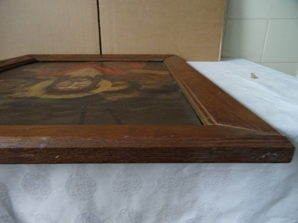 Vintage schilderij Jezus in gevangenschap - Afbeelding 17