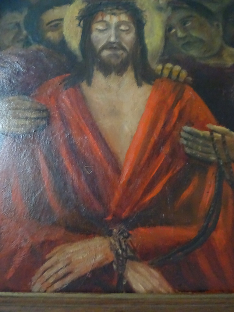 Vintage schilderij Jezus in gevangenschap - Afbeelding 21
