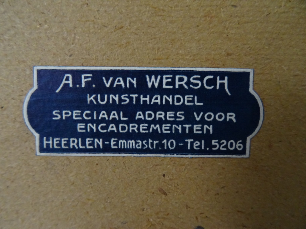 Antieke tekening Heilige Franciscus met duiven - Afbeelding 14