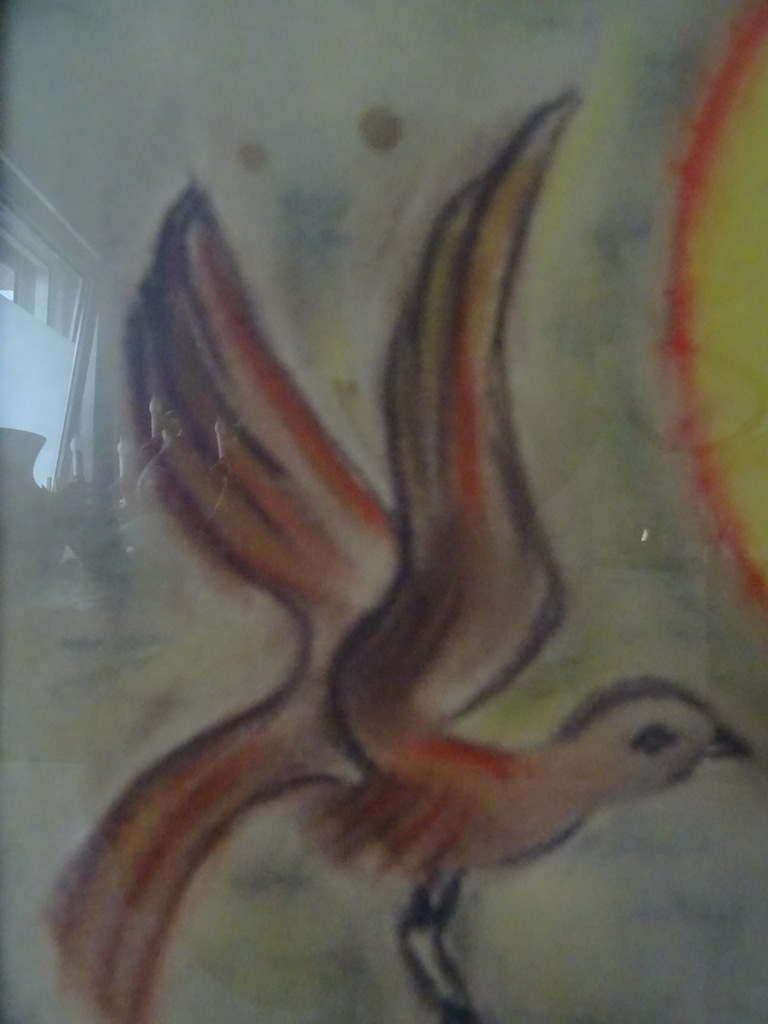 Antieke tekening Heilige Franciscus met duiven - Afbeelding 17