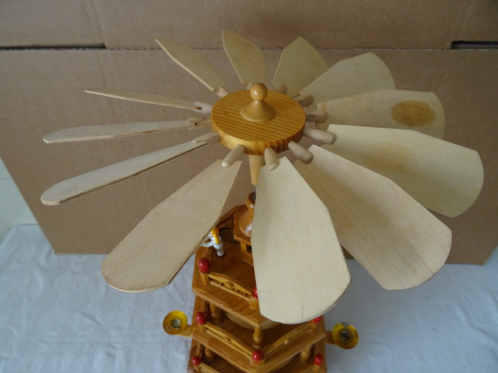 Vintage kerst piramide 46 cm - Afbeelding 2