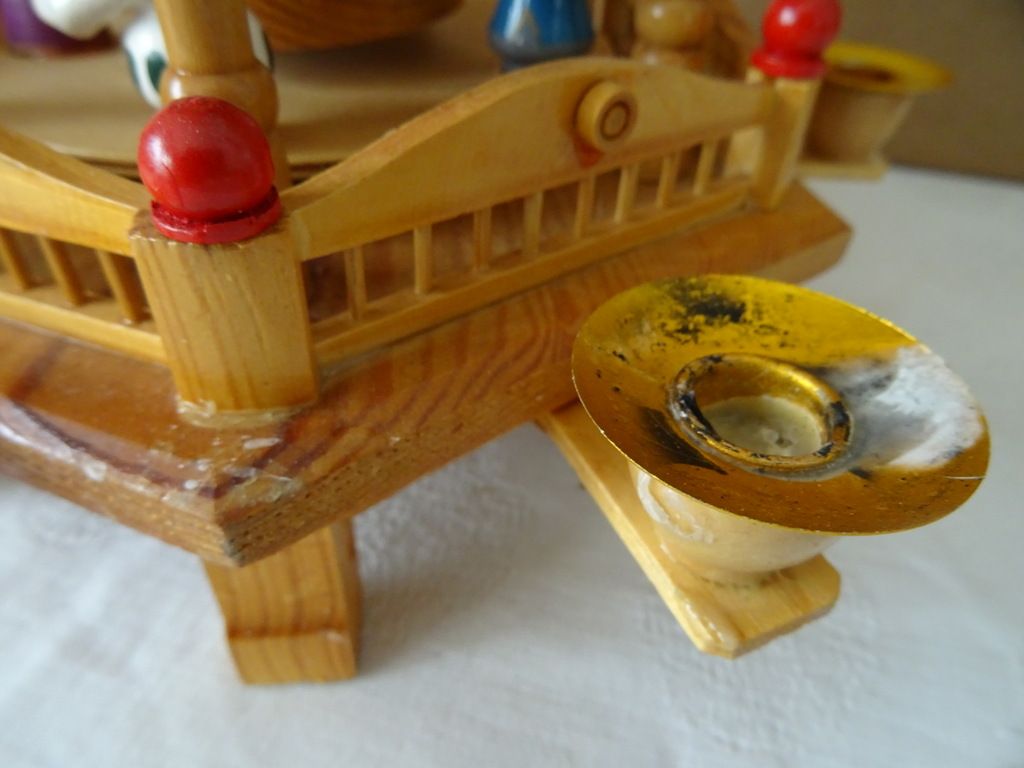 Vintage kerst piramide 46 cm - Afbeelding 14
