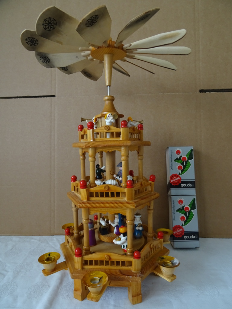 Vintage kerst piramide 46 cm - Afbeelding 22