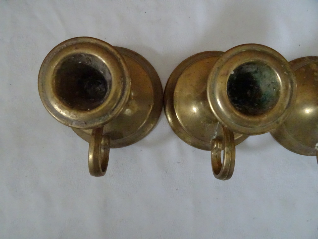 Stel vintage kandelaars oorkandelaars - Afbeelding 4